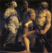 Giuseppe Maria Crespi Aeneas with the Sybil and Charon Spain oil painting artist